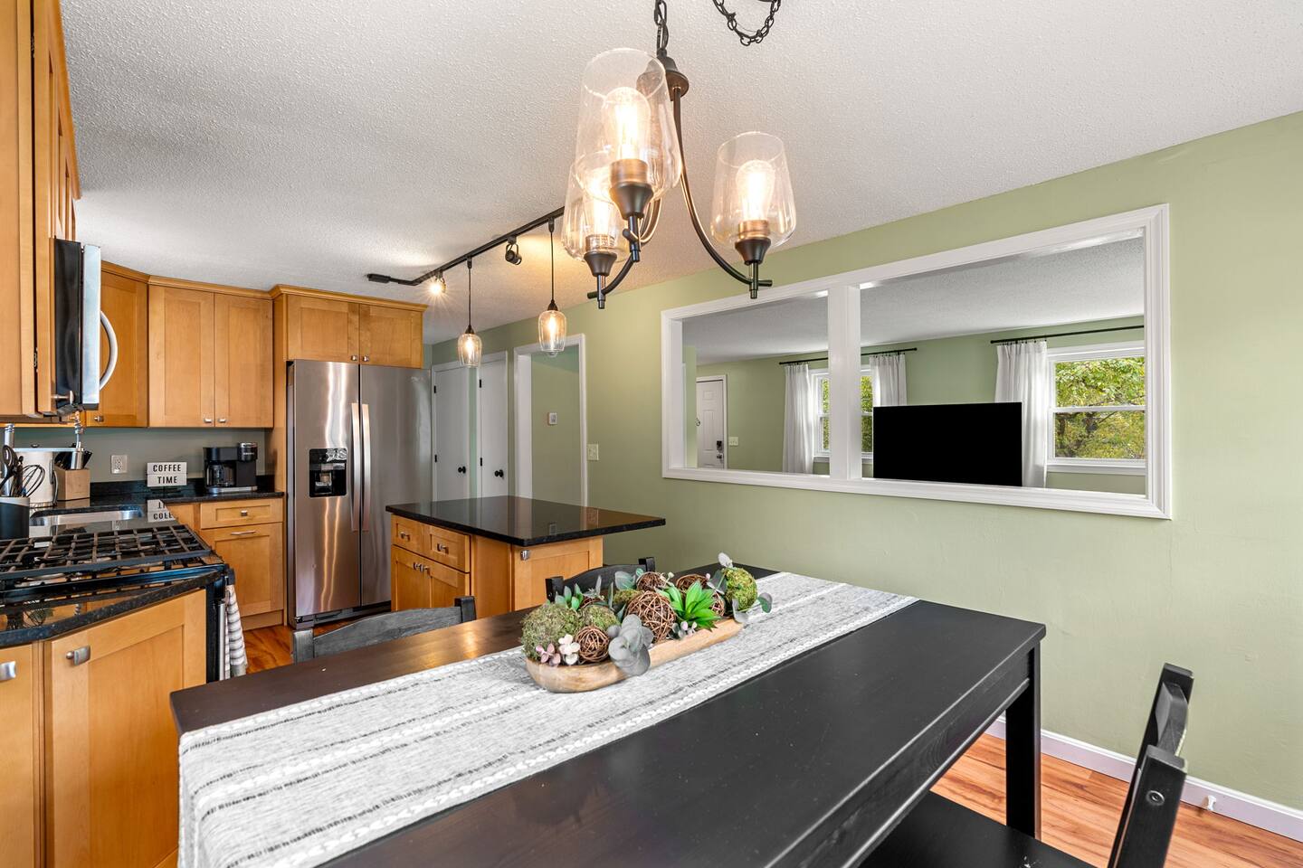 Kitchen in a managed home